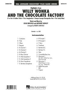 Highlights From Willi Wonka & The Chocolate Factory von Leslie Bricusse (Download) 