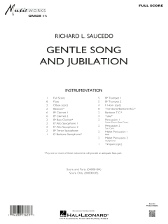 Gentle Song and Jubilation 