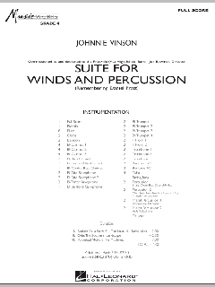 Suite For Winds And Percussion von Johnnie Vinson (Download) 