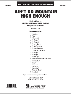 Ain't No Mountain High Enough 