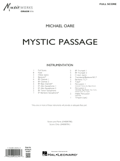 Mystic Passage von Michael Oare (Download) 