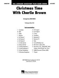 Christmas Time With Charlie Brown (Download) 