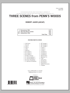 Three Scenes From Penn's Woods von Robert E. Jager (Download) 