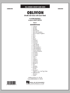 Oblivion von Astor Piazzolla (Download) 