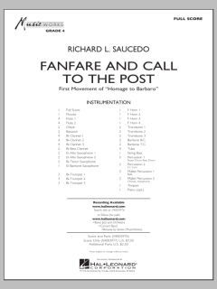 Fanfare And Call To The Post von Richard L. Saucedo (Download) 