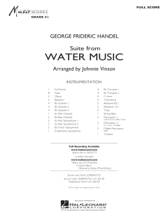 Suite From Water Music von Georg Friedrich Händel 