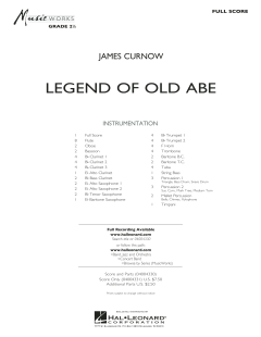 Legend Of Old Abe von James Curnow (Download) 