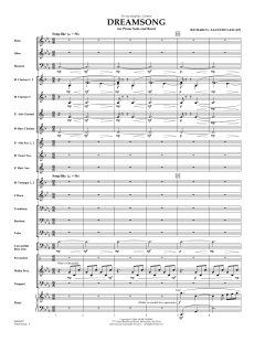 Dreamsong (Piano Feature With Band) von Richard L. Saucedo (Download) 