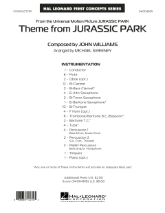 Theme From Jurassic Park von John Williams 