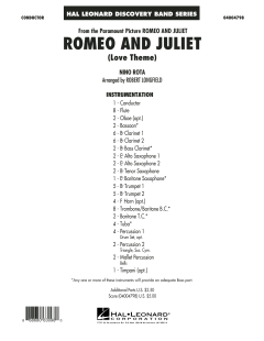 Romeo And Juliet von Nino Rota 