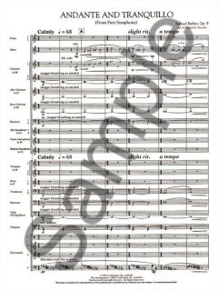 Andante And Tranquillo (Samuel Barber) 