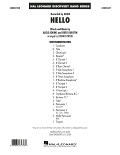 Hello von Adele Adkins (Download) 