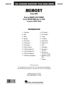 Memory von Andrew Lloyd Webber (Download) 