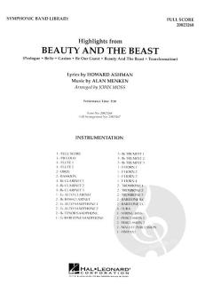 Beauty And The Beast (Highlights From) (Alan Menken) 