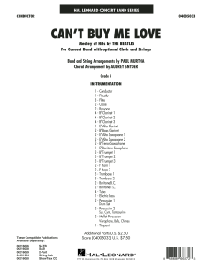 Can't Buy Me Love von The Beatles (Download) 