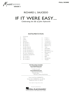 If It Were Easy… von Richard Saucedo 