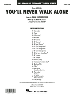 You'll Never Walk Alone von Oscar Hammerstein II 