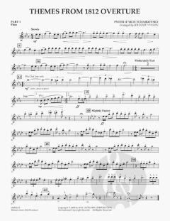 Themes from 1812 Overture von Peter Iljitsch Tschaikowsky (Download) 