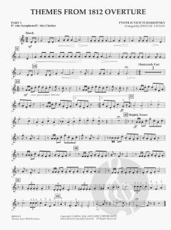 Themes from 1812 Overture von Peter Iljitsch Tschaikowsky (Download) 