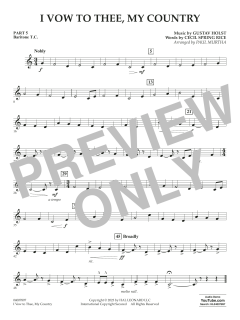 I Vow To Thee, My Country von Gustav Holst (Download) 