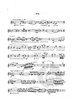 Rezitativ und Arie op. 4 von Rolf Rudin 