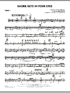 Smoke Gets In Your Eyes von Jerome Kern (Download) 