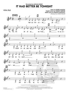 It Had Better Be Tonight von Henry Mancini 