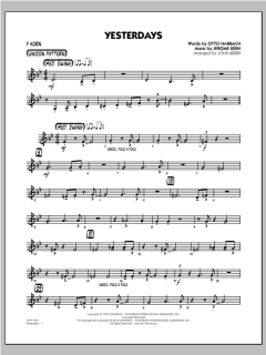 Yesterdays von Jerome Kern (Download) 
