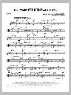 All I Want For Christmas Is You von Mariah Carey (Download) 