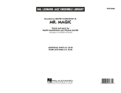 Mister Magic von William Salter (Download) 