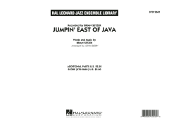 Jumpin' East Of Java von Brian Setzer (Download) 