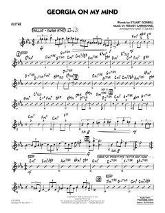 Georgia On My Mind von Hoagy Carmichael (Download) 