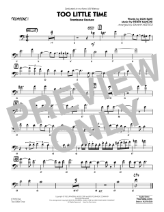 Too Little Time von Bill Watrous (Download) 
