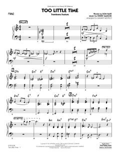 Too Little Time von Bill Watrous (Download) 