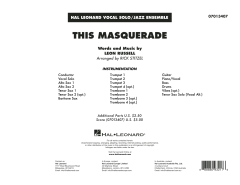 This Masquerade von Leon Russell (Download) 