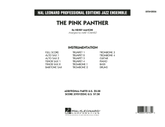 The Pink Panther von Henry Mancini (Download) 