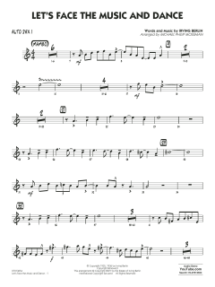 Let's Face The Music And Dance von Irving Berlin (Download) 