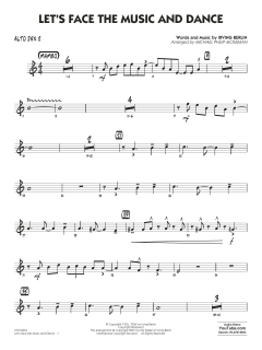 Let's Face The Music And Dance von Irving Berlin (Download) 