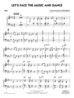 Let's Face The Music And Dance von Irving Berlin (Download) 