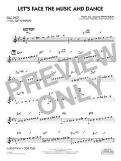 Let's Face The Music And Dance von Irving Berlin (Download) 