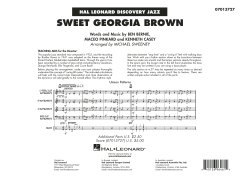 Sweet Georgia Brown von Ben Bernie (Download) 