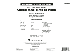 Christmas Time Is Here von Vince Guaraldi (Download) 