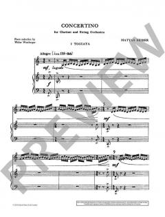 Concertino von Mátyás Seiber 