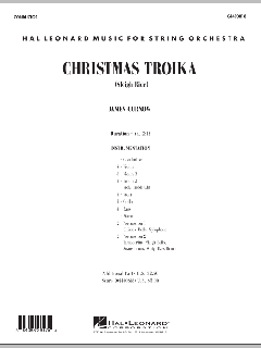 Christmas Troika von James Curnow (Download) 