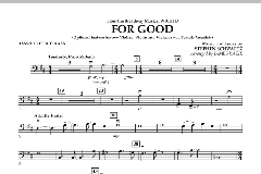 For Good (Duet Feature from Wicked) von Stephen L. Schwartz (Download) 