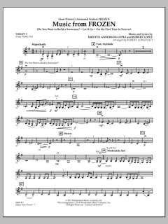 Music from Frozen von Robert Lopez (Download) 