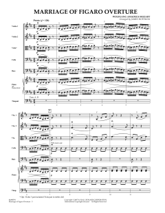 Overture to Marriage of Figaro von Wolfgang Amadeus Mozart (Download) 
