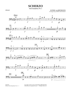 Scherzo from Symphony No. 2 von Ludwig van Beethoven (Download) 