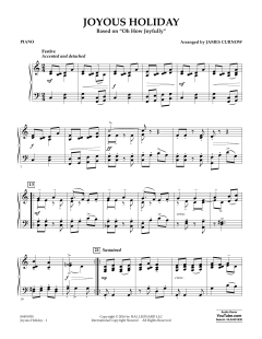 Joyous Holiday von James Curnow (Download) 