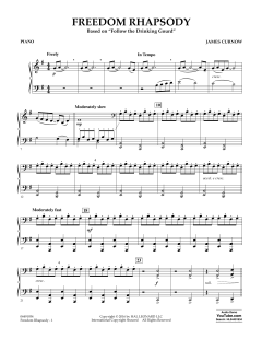 Freedom Rhapsody von James Curnow (Download) 